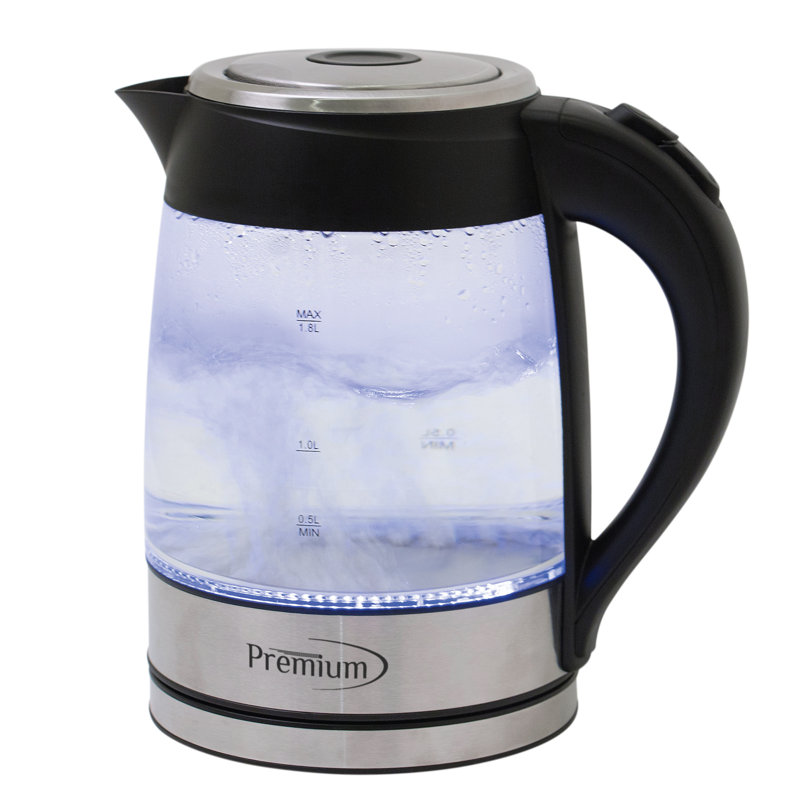 Premium 2 pte Bouilloire électrique en verre