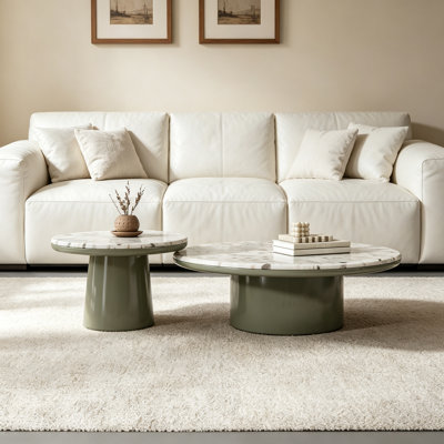Simple and Luxurious Terrazzo Coffee Table