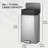 EKO Marina 50L / 13.2 Gal  Retangular Kitchen Step Trash Can, Stainless Steel Step-On Garbage Bin with Soft-Close Lid and Removable Inner Bucket-130911583