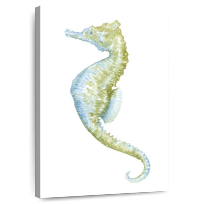 Brampt aquarelle hippocampe II