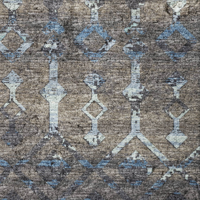 Premium Machine Washable Dream Shag ADS79 Boho Rug, 2'6" x 3'10", Mink