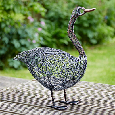 Animals Weather Resistant Metal Garden Statue