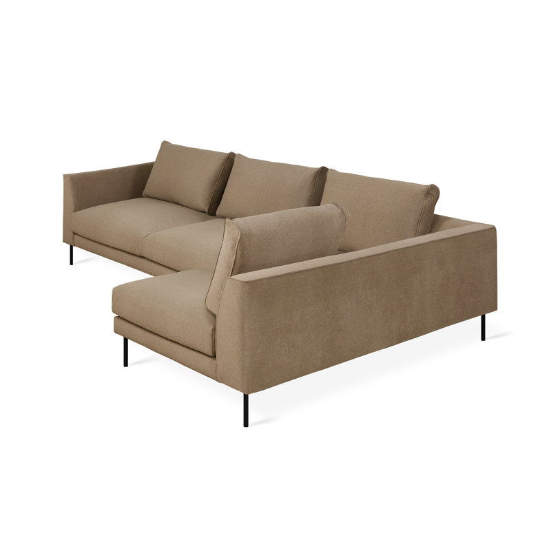 Renfrew Loft Bi-Sectional, Merino Mocha 100% Polyester