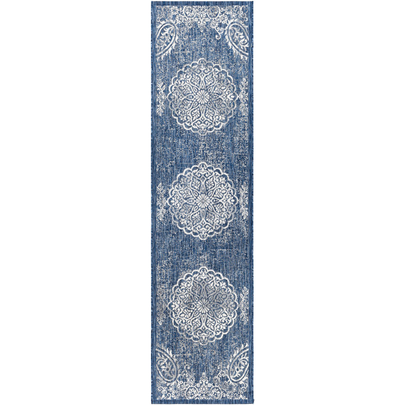 Oriental Indoor / Outdoor Rug, 6'7" Round