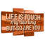 Tergel Life Is Tough, typographie-108874740
