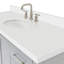 Ensemble de meuble-lavabo simple Magnolia Korede-8116581