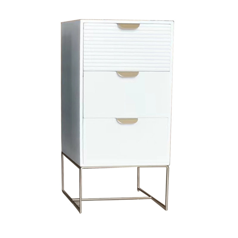 Ahzaria 3 - Drawer Chest of Drawers, White
