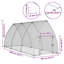 Chicken Cage Silver Galvanised Steel-1028419068