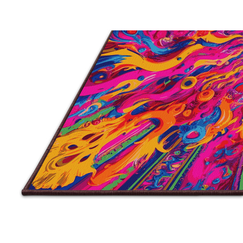 Fractal Flow Rug, Rectangle 8' x 10'