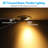 3 Inch 7w Fire Rated Gimbal Led Recessed Light, 5cct Dimmable Canless Downlight With J-box