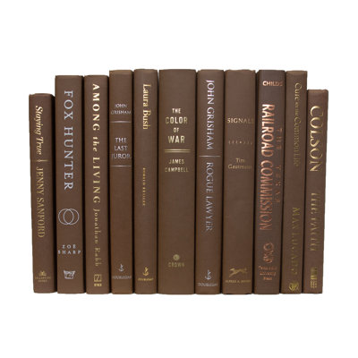 Decorative Books  Havana Books  Brown Books By The Foot