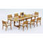 Travota Outdoor Teak Dining Set-2056817104-1948365258