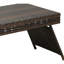Table portative pliante portative, design américain, poids léger 7,2 lb, résistant aux intempéries, sans assemblage, structure renforcée de 16 po de hauteur