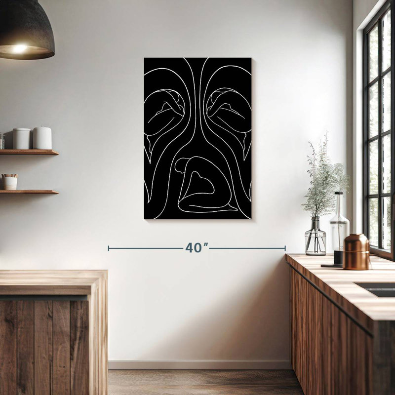 Méditation linéaire Kerrick, H 36 po x l 24 po
