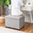 24” Fabric Storage Ottoman Bench-562153924