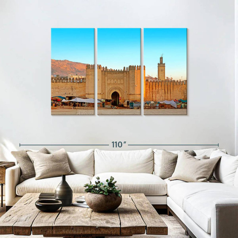 Rorry Medina Of Fez, 48" H x 74" W