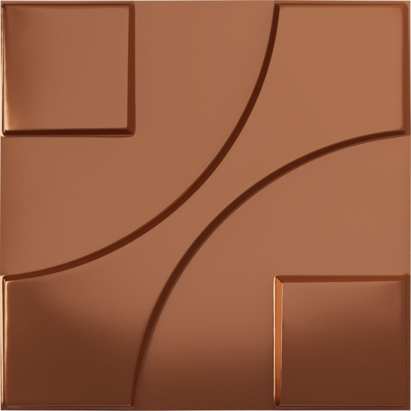 Nestor EnduraWall Decorative 3D Wall Panel, Copper