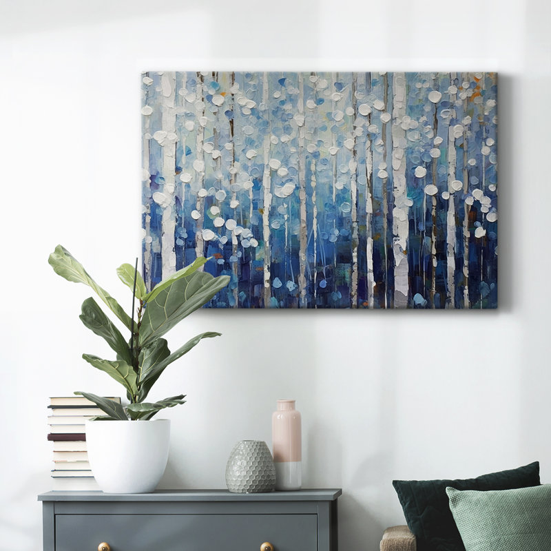 Série de paysages abstraits Cxxxi, H 18 po x l 27 po