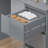Warren 3 Drawer Dressing Table Study Desk - Modern No-Handle Design-46417474