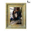 Cadre photo 5 pi x 7 po doré de style rétro 1PC