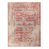 Homage Hand Knotted Wool Geometric Area Rug
