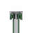 56-60"W X 74"H Aluminum Frame Material Double Sliding Opening Shower Door -Bypass Sliding Opening Bathroom Sliding Opening Door With Premium 1/4" (6Mm) Clear Tempered Glass-122071522