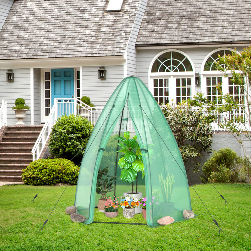 5.33' W x 5.33' D Mini Greenhouse