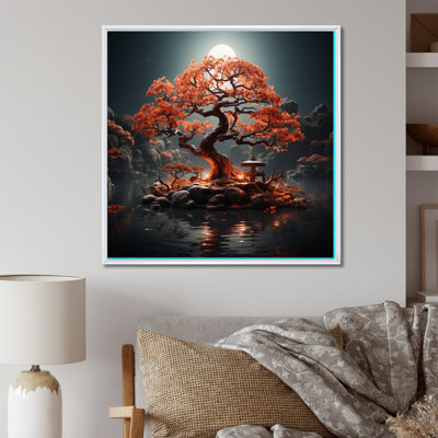 «Neon Coral Bonsai Euphoria II», reproduction sur toile