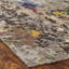 Routh Wool Abstract Area Rug in Gray-1946244889