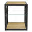 Table de chevet moderne 1 pièce, table d'appoint de style industriel-27638326-27638325