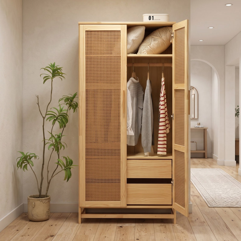 Armoire Heido, Naturel