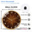 Horloge murale 12 po