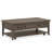 Holton Rectangular Caster Cocktail Table With 2 Accent End Table-18513377