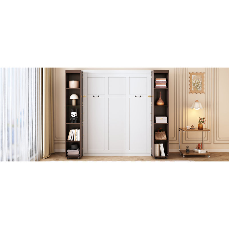 Space-saving Queen Murphy Bed Mdf Versatile Living Spaces With Hidden Storage