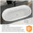 59.06 '' x 28.74 '' Soaking Plastic / Acrylic Bathtub