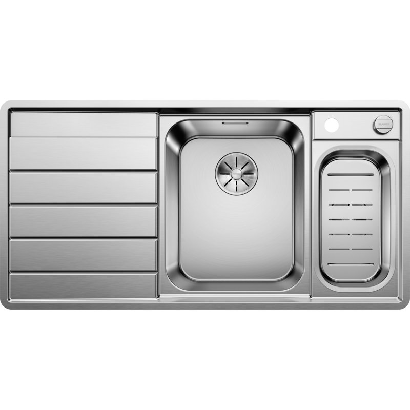 Axial III 1.5 Bowl Inset Kitchen Sink, Left