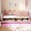 Upholstered Single (3') Boucle Ottoman Bed-1381127604