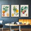 Orange de Malte, ensemble de 3 toiles encadrées sur toile-580387161-580387152