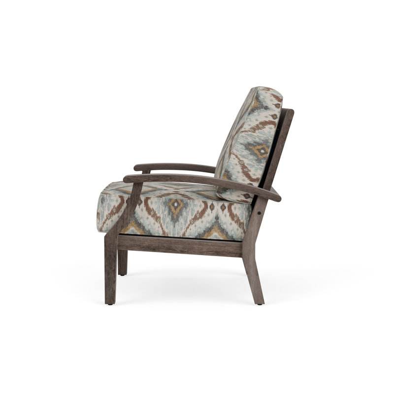 Frontier Outdoor Lounge Chair, Bark, Wayfarer Dune