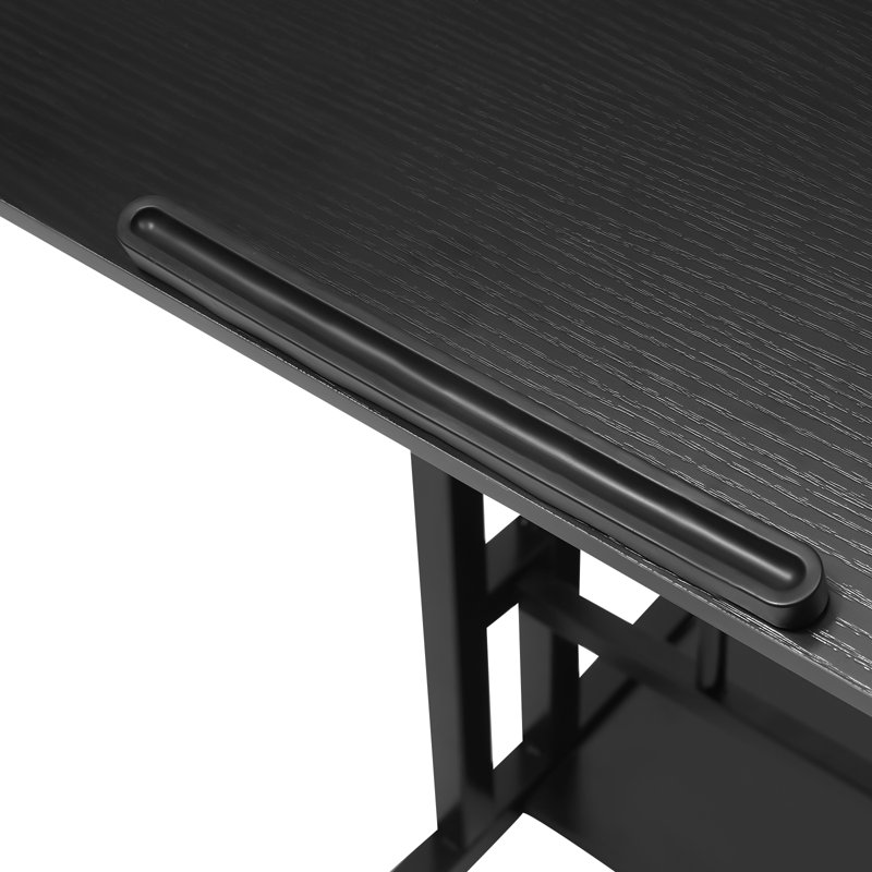 Bureau debout à hauteur réglable Kokaras, Noir