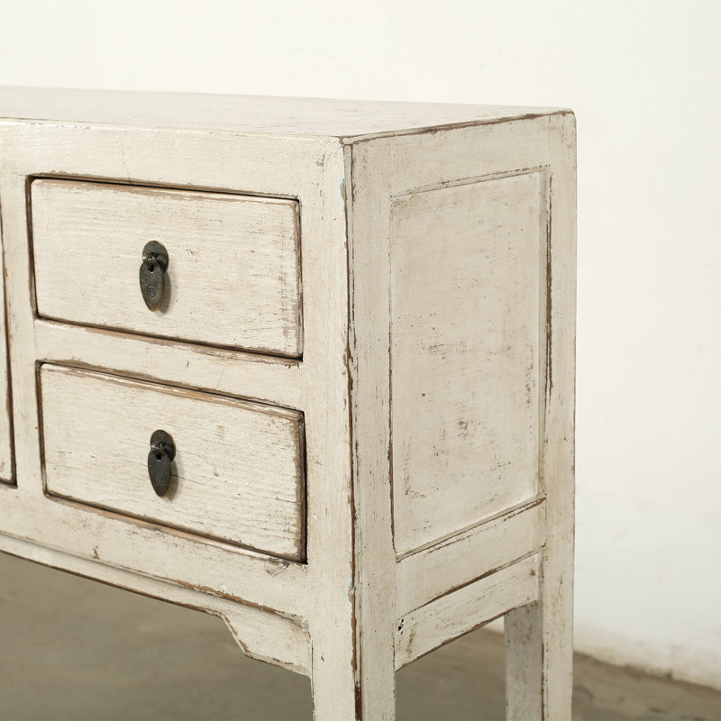 39'' W Console Table, Off White