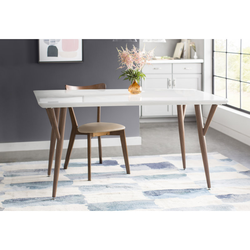 Halimah Metal Base Dining Table