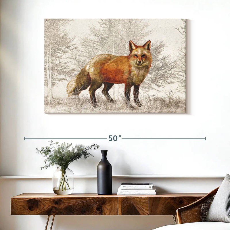 Brampt White Christmas Lodge III, 26" H x 39" W