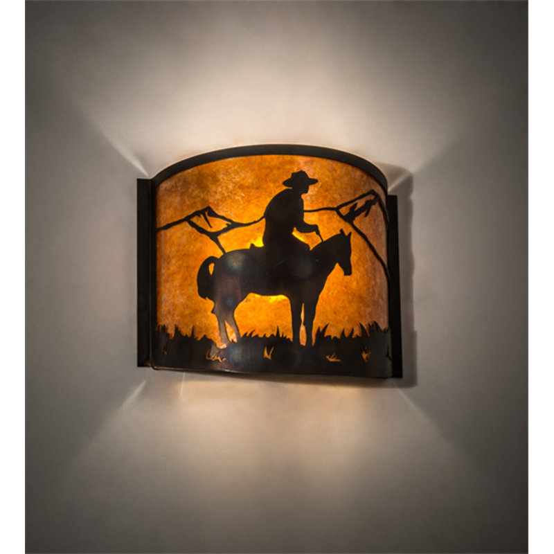 Cowboy 1 - Light Flush Mounted Sconce