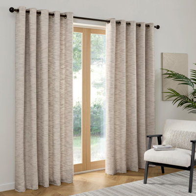 Semi Sheer Curtain Pair