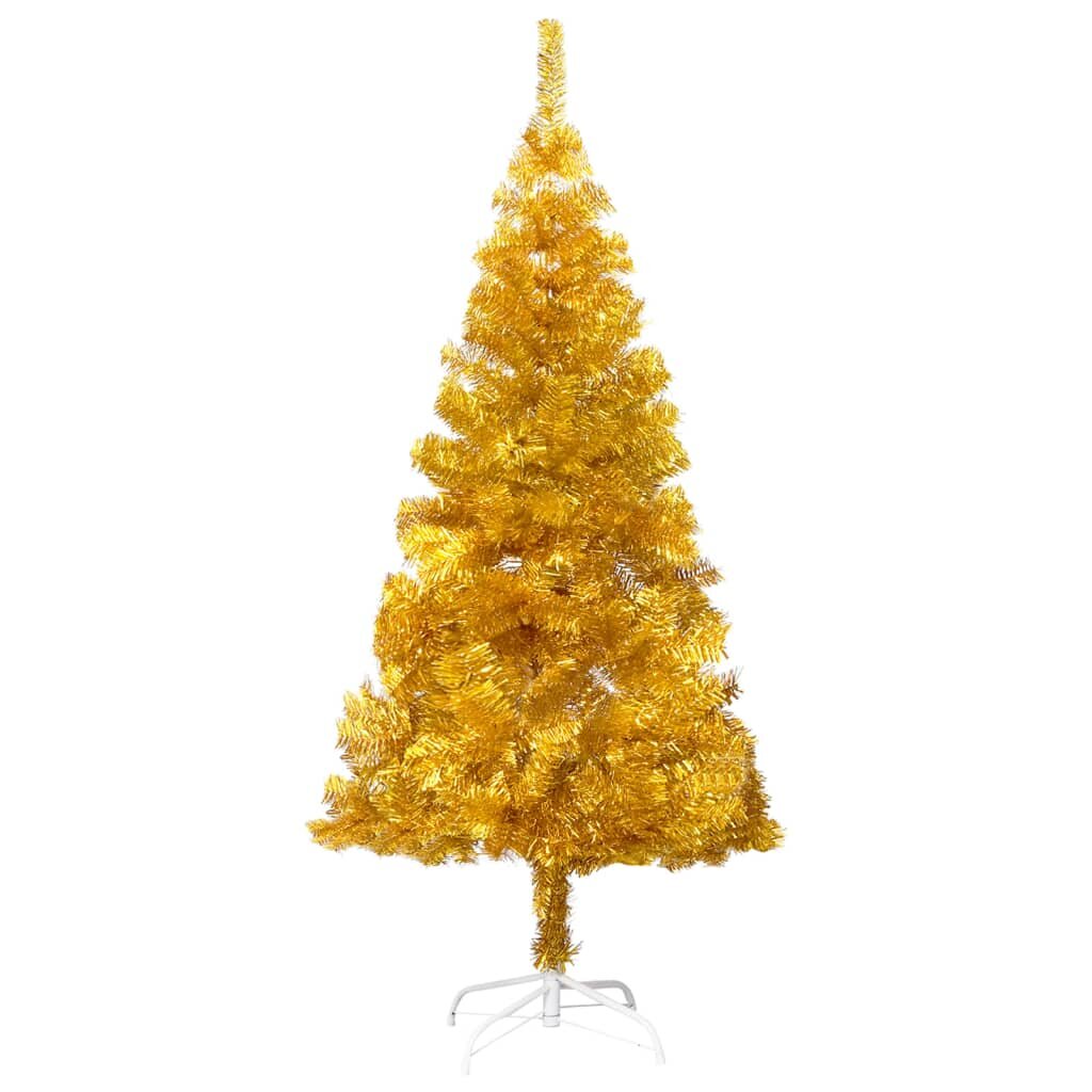 Künstlicher Weihnachtsbaum in Gold mit Ständer