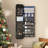 14.5'' Wide Over the Door Jewelry Armoire with Mirror-350817246