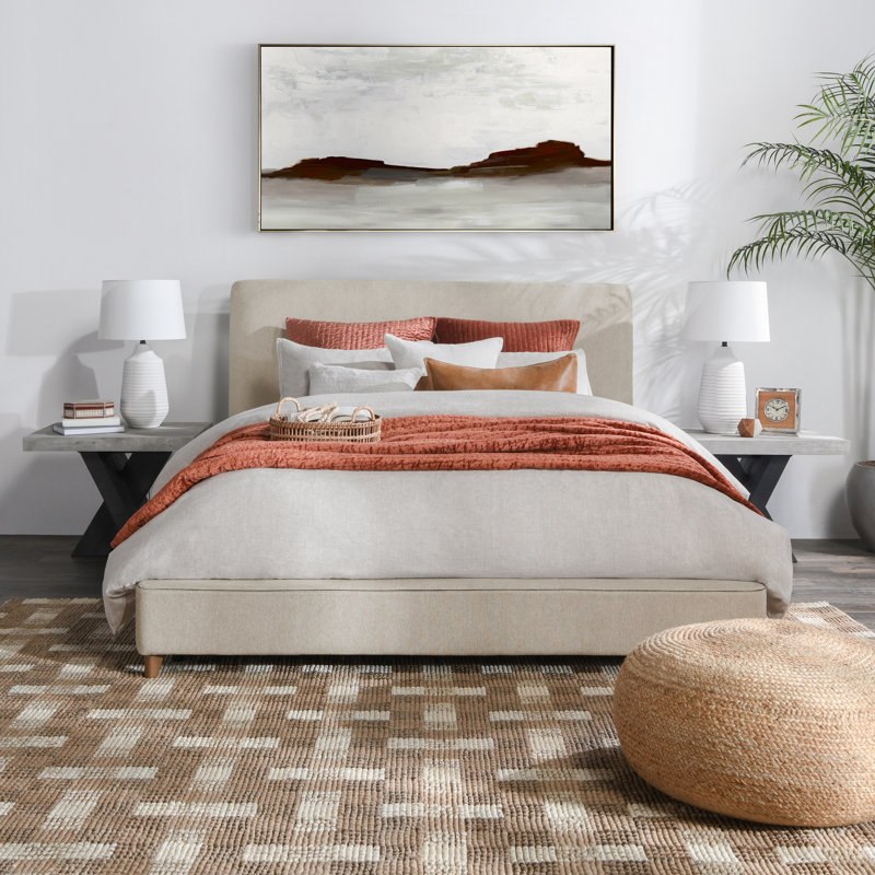 Lovatt Cerelia Upholstered Platform Bed, King