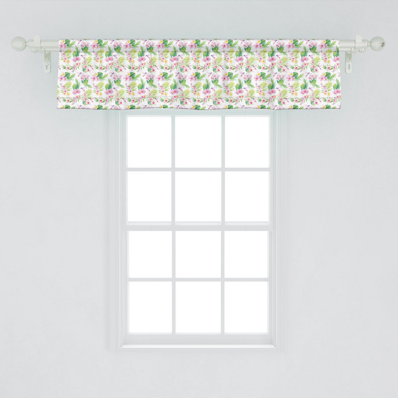 Ensemble de 2 cantonnières Ambesonne Luau, L 54 po x L 12 po
