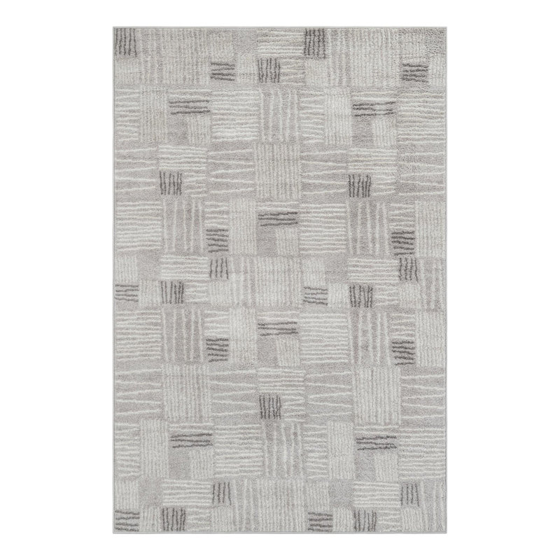 Anaka Geometric Indoor Rug, Rectangle 5'3" x 8'